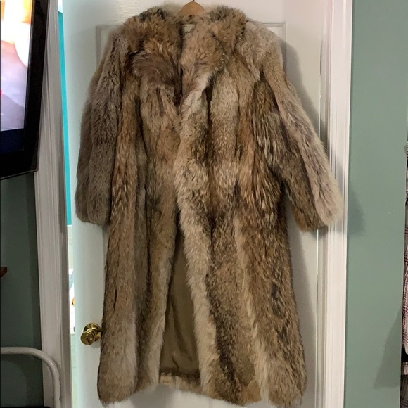 Genuine fur coat
